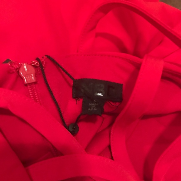 NWT NBD Ride Or Die Dress in Red - Picture 5 of 5